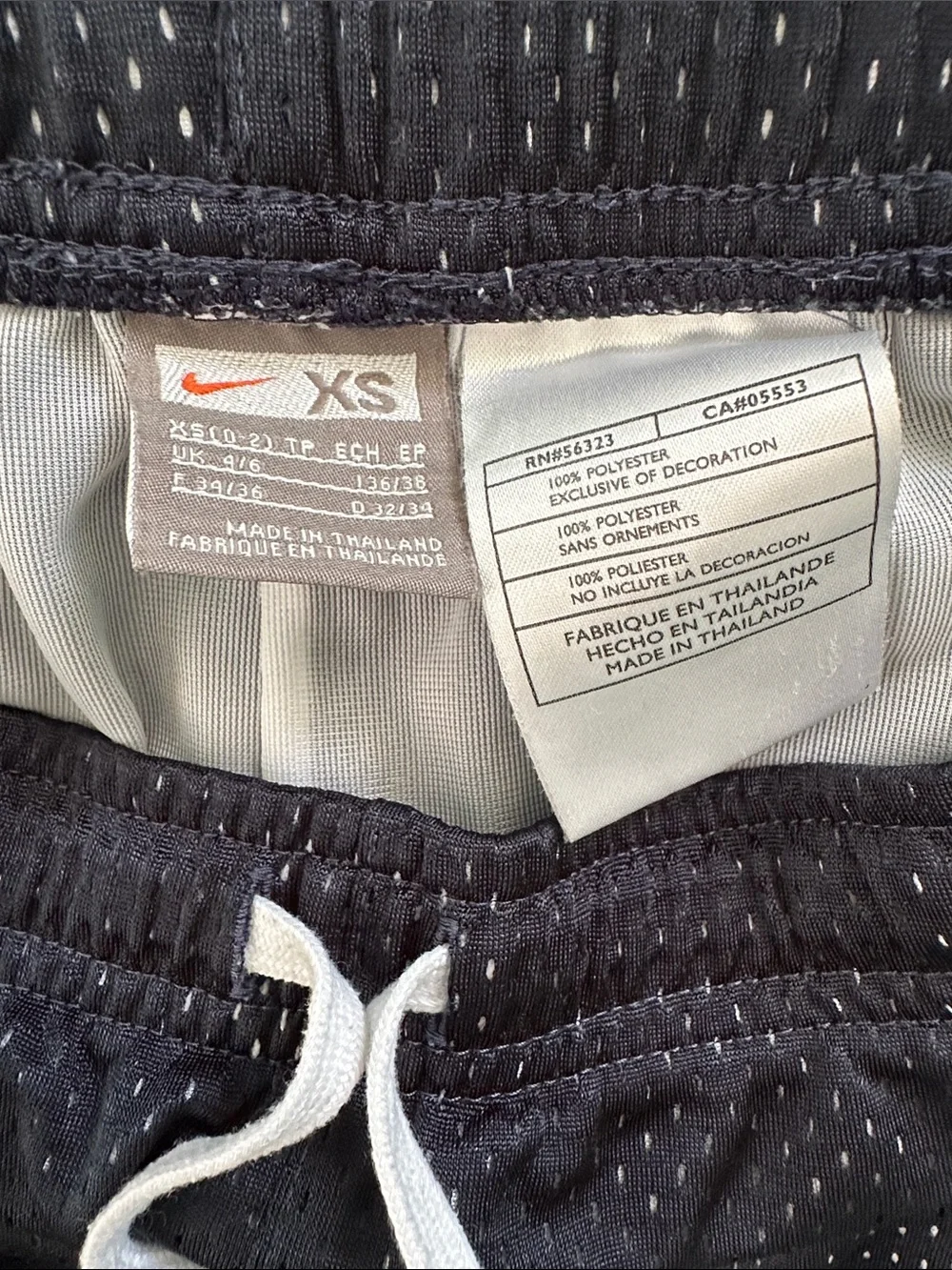 Nike women’s blue Athletic Mesh Shorts XS